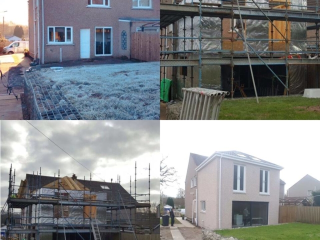 Hamilton Extension before, during & after